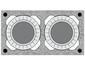 Комплект дымохода двуходовой Шидель Уни фото 1