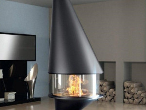 Дизайнерский камин Океа. Фото