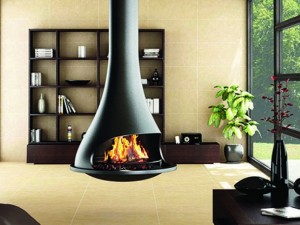 Дизайнерский камин Татьяна 997 центральный. Фото