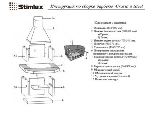 Барбекю - гриль Stimlex Crasia BLF фото